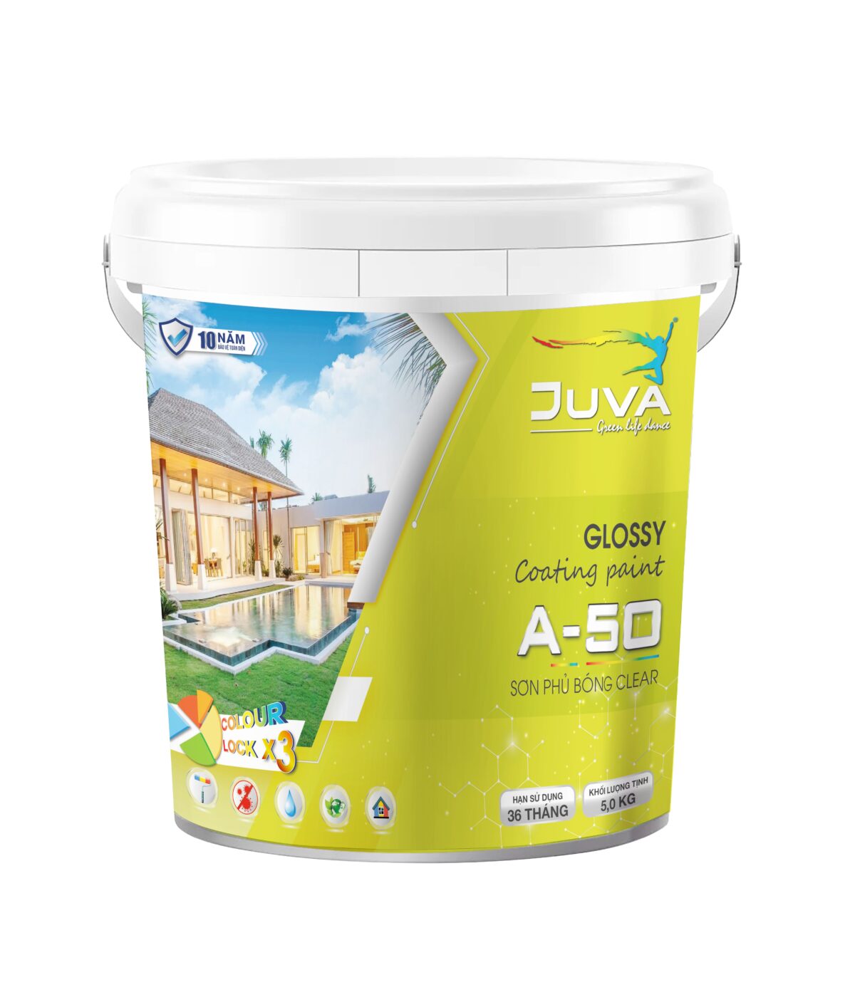 JUVA – Sơn phủ bóng clear A-50