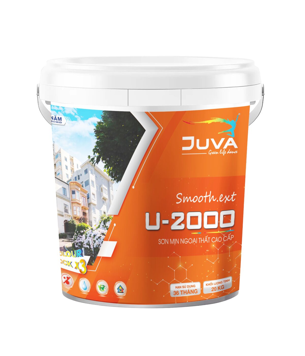 SƠN MỊN NGOẠI THẤT CAO CẤP U-2000