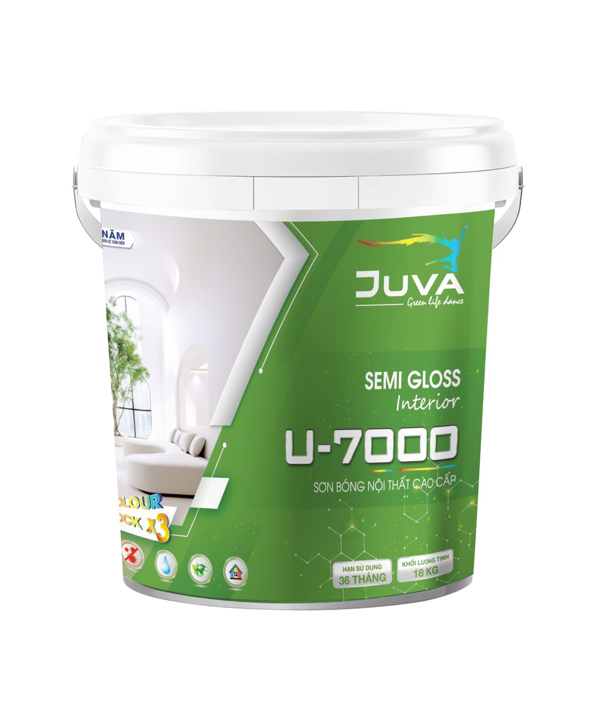 SƠN BÓNG NỘI THẤT CAO CẤP U-7000