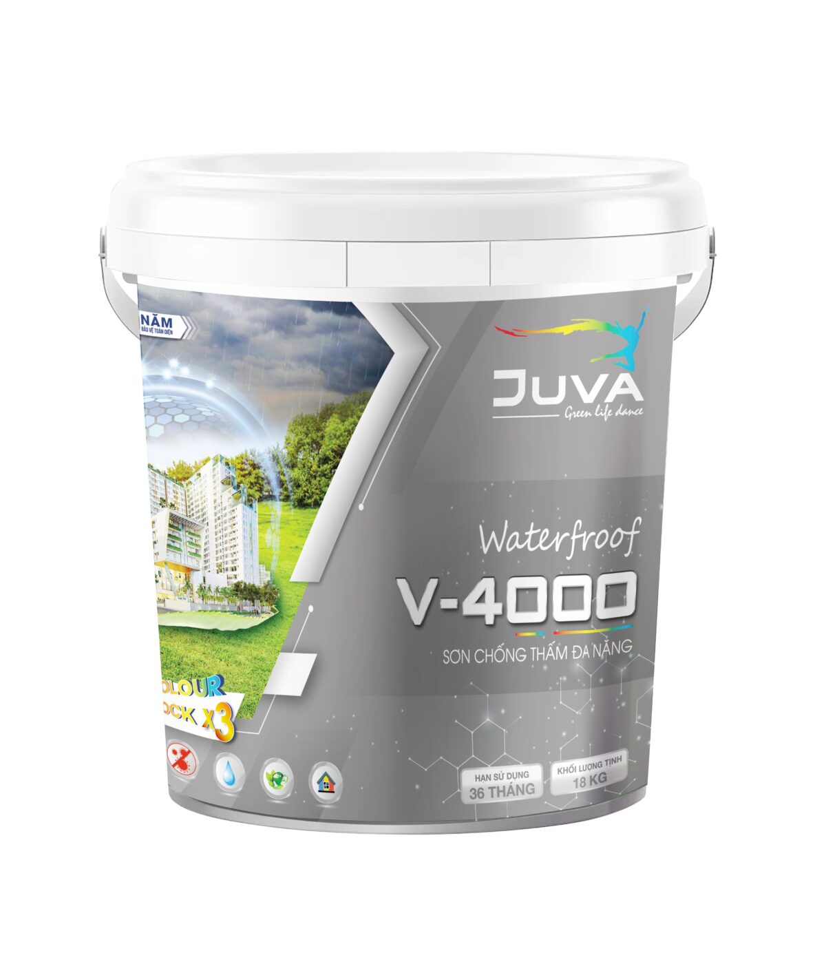 SƠN CHỐNG THẤM ĐA NĂNG V-4000