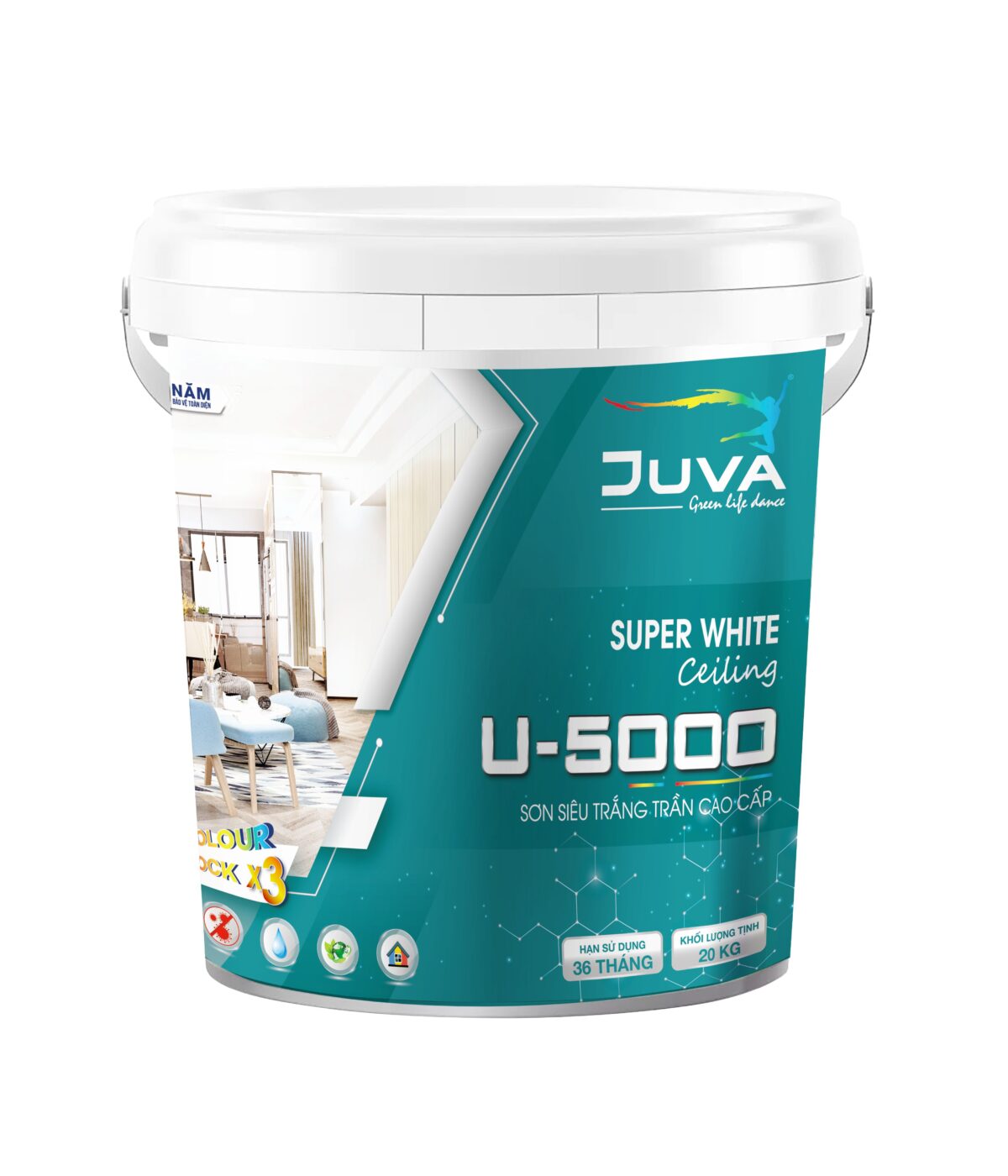 SƠN SIÊU TRẮNG NỘI THẤT CAO CẤP U-5000